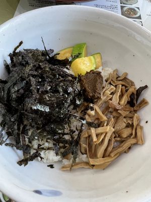 Amazing bibimbap  at Mananim Recipe in Seoul