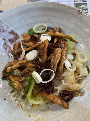 Spicy noodles!  at Mananim Recipe in Seoul