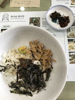 Bibimbap  at Mananim Recipe in Seoul