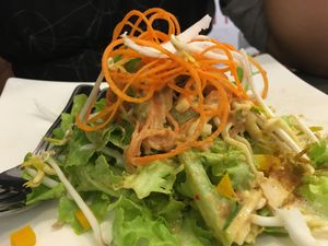 Pad Thai at Ariya Organic Cafe in Bangkok