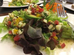 Avocado D-Light at Ariya Organic Cafe in Bangkok