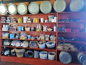 The vegan shop at Ashers Farm Sanctuary in Pretoria