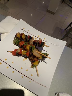 Veggie kebab  at Dream Sports Bar & Lounge in Dakar