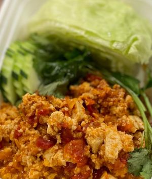 Thai Lettuce Wrap with tofu at Simply Thai in Louisville