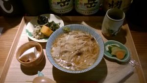 Lunch set for 1250JPY. at Hale in Kyoto