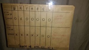 closed for dinner except by appointment  at Hale in Kyoto