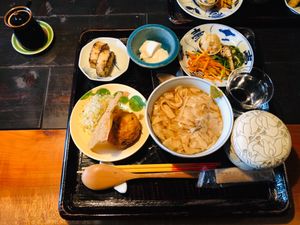 Vegan set lunch at Hale in Kyoto