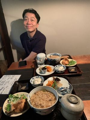 Pride fixe set menu, affordable and delicious.  at Hale in Kyoto