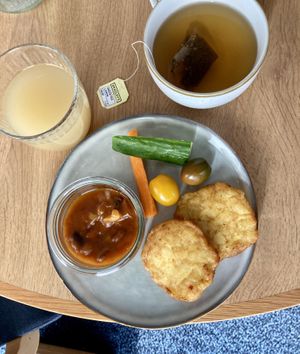 Baked beans, Rösti   at Scandic in Aalborg