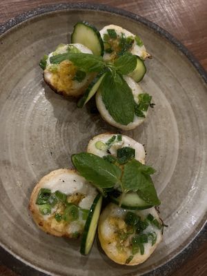 Coconut rice cake at Do Chay - Knight District in Vancouver