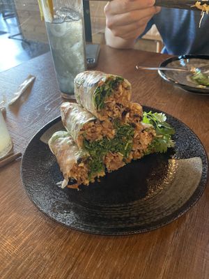 Monsoon rolls! Get these for sure!  at Do Chay - Knight District in Vancouver
