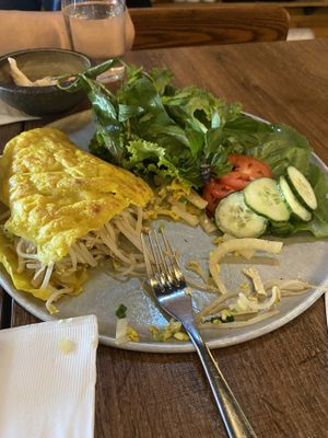 Turmeric Crepe (made GF); we really like this too!  at Do Chay - Knight District in Vancouver