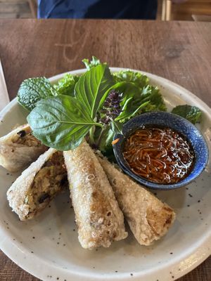Spring rolls  at Do Chay - Knight District in Vancouver