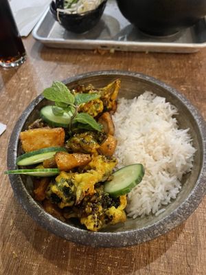 Sweet and spicy bowl  at Do Chay - Knight District in Vancouver