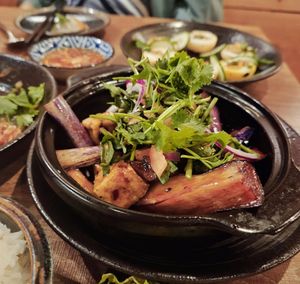 Black Garlic Eggplant at Do Chay - Knight District in Vancouver