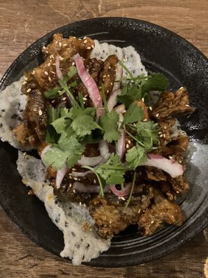 Mushroom wings   at Do Chay - Knight District in Vancouver