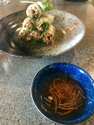 Monsoon rolls at Do Chay - Knight District in Vancouver