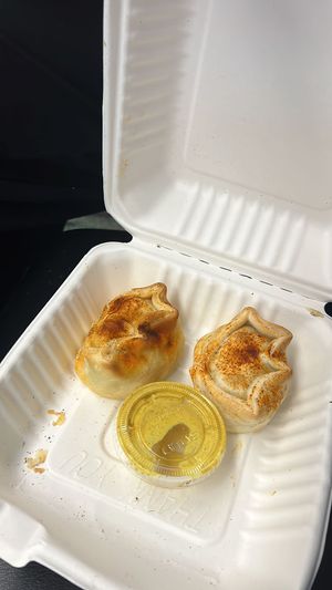 Spinach and kale pastries  at The Modern Rose in Deerfield Beach