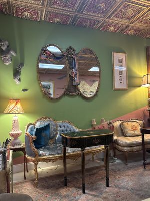 The decor and furniture here are ✨chefs kiss✨   at The Modern Rose in Deerfield Beach