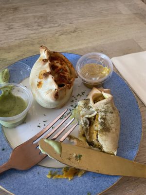 Veggie empanadas   at The Modern Rose in Deerfield Beach