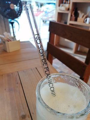 Cool drinks at Las Robles in Puerto Morelos