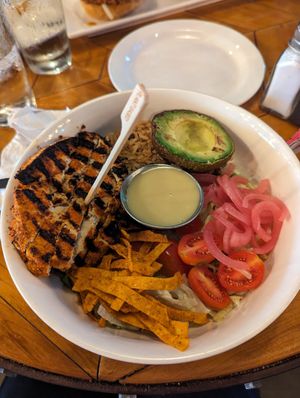 Plant based Yucatan Bowl at Sociable Kitchen in Brantford