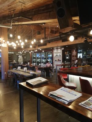 Inside at Sociable Kitchen in Brantford