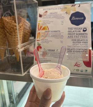   at Bianco Gelato in Miami