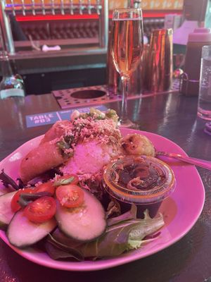 Rice bowl with tofu  at Luc Lac Vietnamese Kitchen in Portland