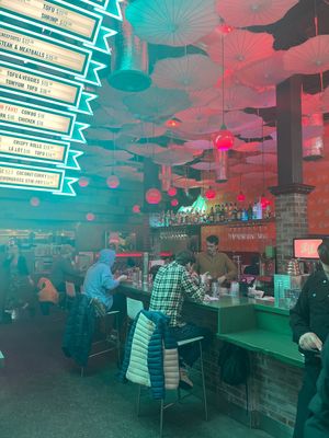 Bar area  at Luc Lac Vietnamese Kitchen in Portland