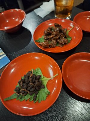 Natto at Vowz Bar in Tokyo