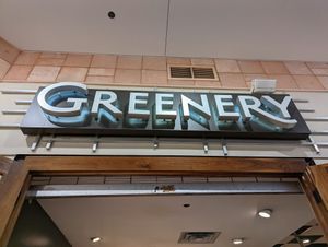 In a mall, no outside dining. at Greenery Restaurant and Market in El Paso