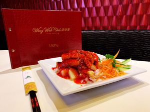 Sweet & Sour Mock Chicken  at Wing Wah in Birmingham