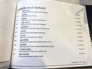 Menu 5 (Oct 2019) at Wing Wah in Birmingham