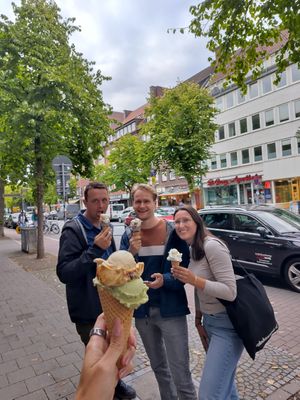  at Eiscafé La Via in Muenster