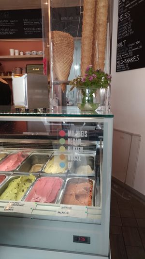 Lots of choice, also gluten free at Luicella's - Hüxstraße in Luebeck