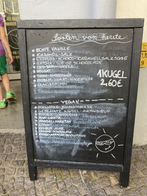 heutige Karte  at Luicella's - Hüxstraße in Luebeck