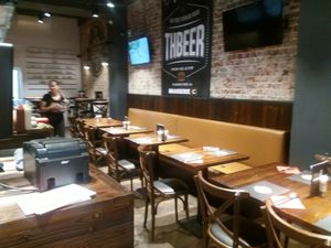 Inside seating at The Huggy's Bar - Bruxelles 2 in Brussels