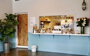 Order at the counter at Alma Organic in Burbank