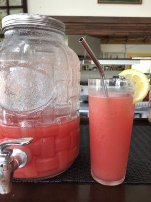 Watermelon juice at Bistro Pointe Taylor in New Richmond