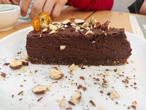 Raw chocolate cake at 3 4 4 in Alicante