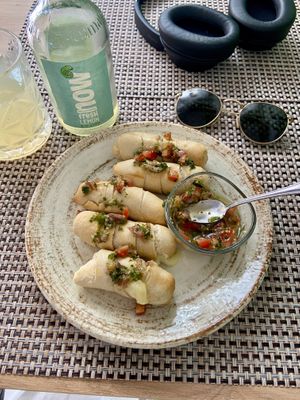 Tequeńos   at Makalu Veggie in Alicante