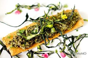 Seaweed tartare. #raw, #glutenfree, #vegan, #organic at 3 4 4 in Alicante