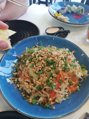 Pad thai at Miso in Ramat Gan