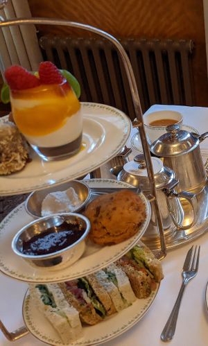 Vegan afternoon tea at Bettys in York