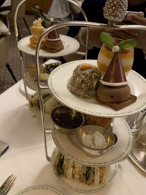 Christmas vegan afternoon tea  at Bettys in York