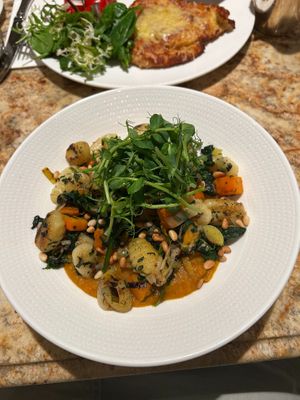 Vegan Butternut Squash and Sage Gnocchi at Bettys in York