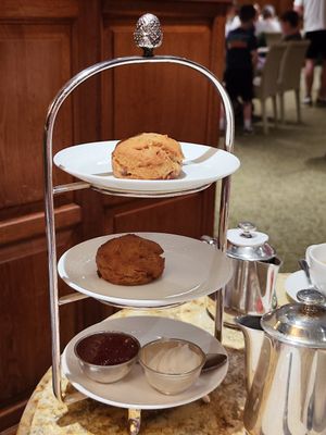 Vegan cream tea at Bettys in York
