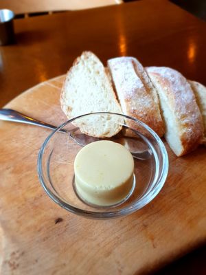 vegan butter is great!! at Diner Jackie 다이너재키 in Seoul