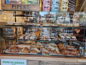 Pastries and cakes  at Abbey Road Coffee in Malvern